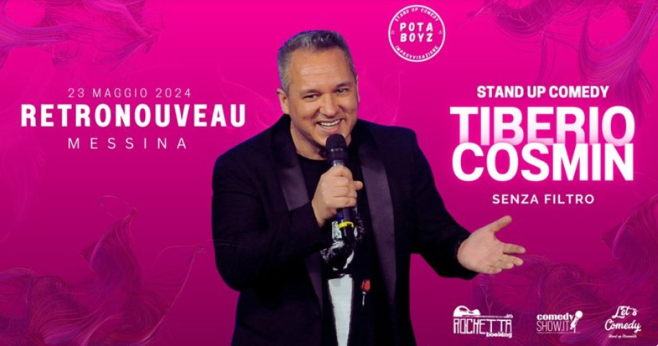 TIBERIO COSMIN “SENZA FILTRO” Live | Stand Up Comedy