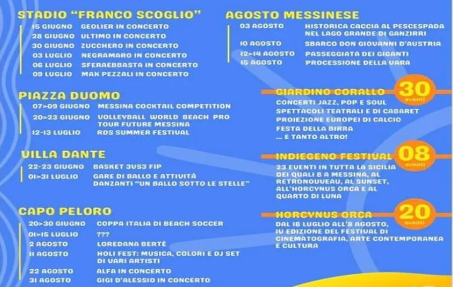 EState Messinese 2024