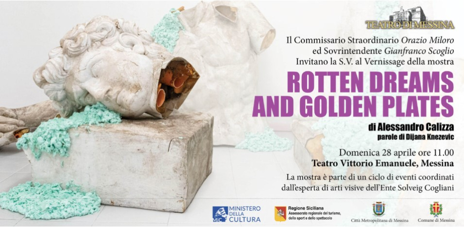 Rotten Dreams and golden plates | Mostra di Alessandro Calizza 